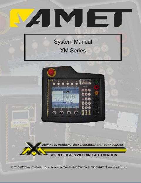XM System Manual Rev 3.4