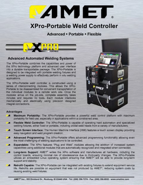 XPro-Portable Brochure